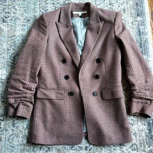 Veronica Beard houndstooth blazer